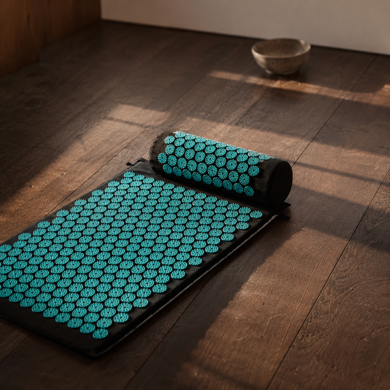 Trenzorio Reset Mat — Acupressure Mat & Neck Pillow Set